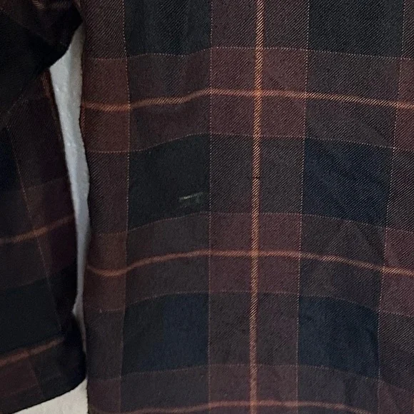 Dixxon Youth Plaid Flannel Shirt Small YOUTH DIVISION - Picture 3 of 4